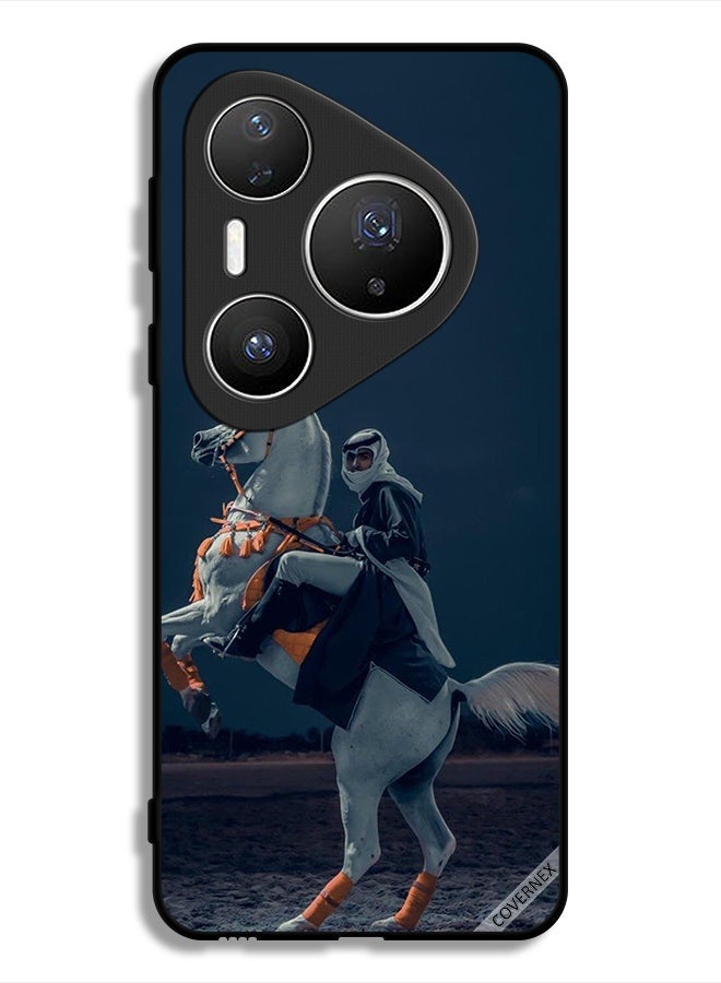 Covernex Huawei Pura 80 Pro Plus Protective Case Cover Young Man On Horse - Image 1