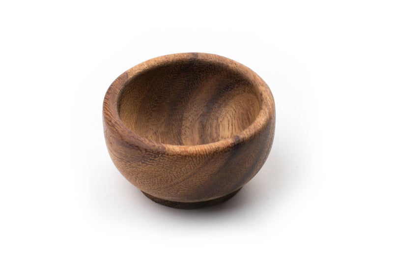 Ironwood Gourmet Ironwood Gourmet Acacia Condiment Cup, 2.75 x 2.75 x 1.5 inches, Brown - Image 1