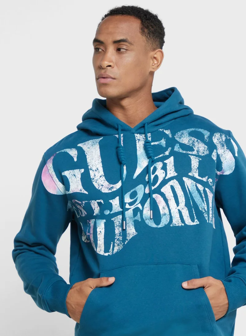 GUESS Logo Hoodie
