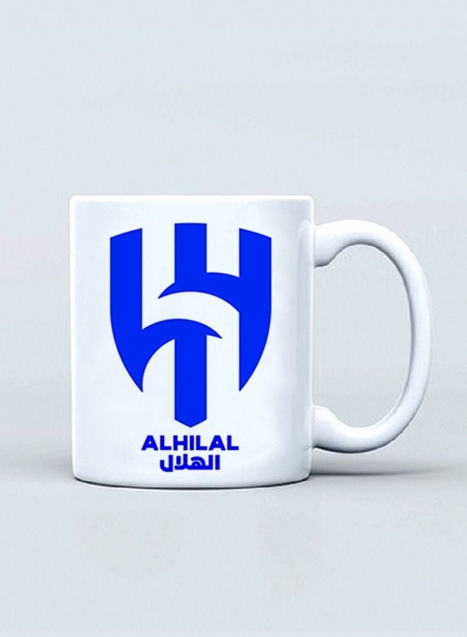 Generic Coffee mug with Al Hilal Football Club logo printed  - Image 1
