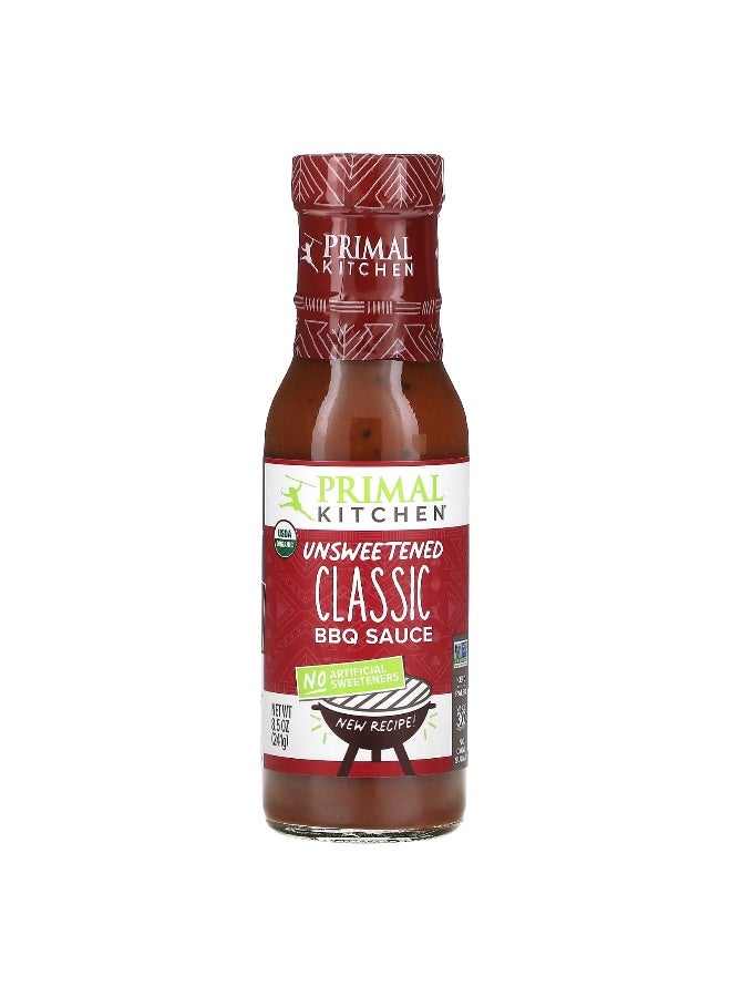 Primal Kitchen, Classic BBQ Sauce, Unsweetened,  8.5 oz (241 g) - Image 1