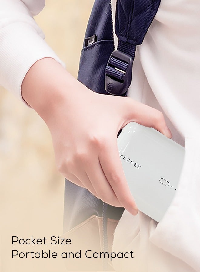 Seeken SEEKEN 10K MAH Foldable Magnetic Power Booster Wireless 22.5W Power Bank - White | Fast Charging | Portable Charger | Travel Charger | Overcharge Protection | Premium Design | High-Quality. - Image 5