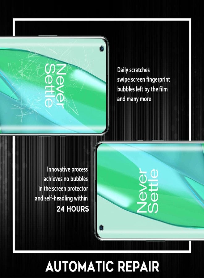 Orzero (3+2) Compatible for OnePlus 9 Pro, 3 Pack Soft TPU Screen Protector (Not Glass) + 2 Pack Camera Lens Protector, with Alignment tool Anti-Scratch Bubble-Free - Image 5