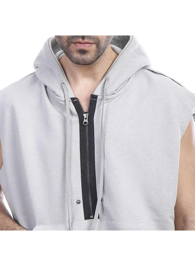 Coup Coup Men Casual Sleeveless Sweatshirt