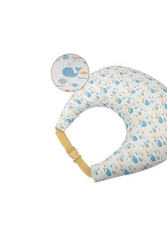 Riolio Nursing Pillow Large Breastfeeding Pillow, Mom Feeding Pillow with Baby Support Cushion Ergonomic Baby Feeding Pillow Positioner with Adjustable Waist Strap Removable Cotton Cover Newborn  - Image 3