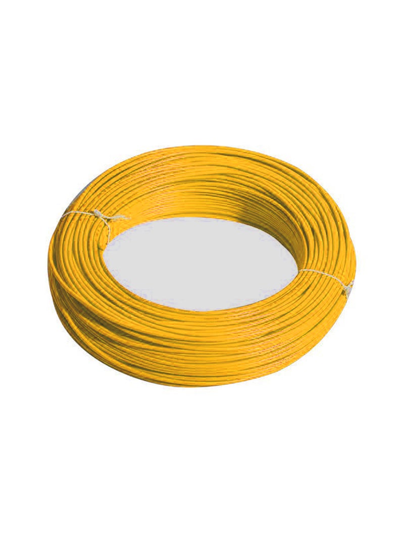 Single Core Wire 6.0mm Yellow 100 Meter Ducab