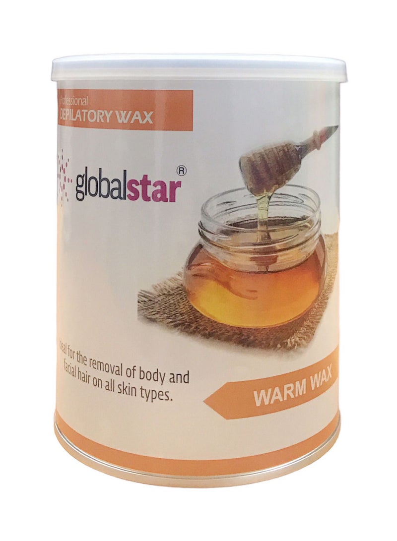 Globalstar Professional Depilatory Wax Can Honey 800ml