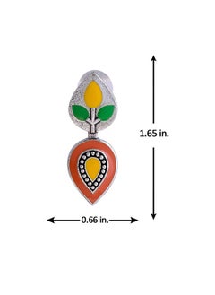 VOYLLA Bagh E Fiza Floral Design Earrings  - Image 5
