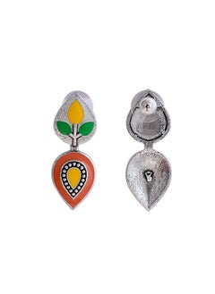 VOYLLA Bagh E Fiza Floral Design Earrings  - Image 4