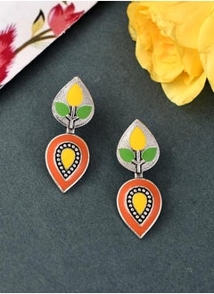 VOYLLA Bagh E Fiza Floral Design Earrings  - Image 1