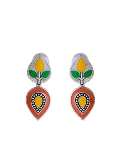 VOYLLA Bagh E Fiza Floral Design Earrings  - Image 2
