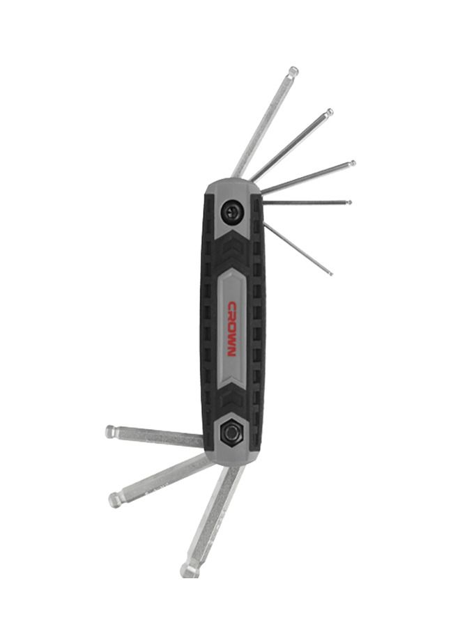 كراون طقم الن كي راس سداسي  8 قطع   قابل للطي