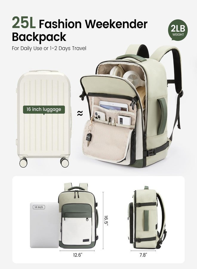 LOVEVOOK Travel Backpack for Women Men, Carry on Backpack for Traveling, Waterproof Hiking Backpack Outdoor Sports Rucksack, Casual Daypack Travel Weekender Essentials - Image 3