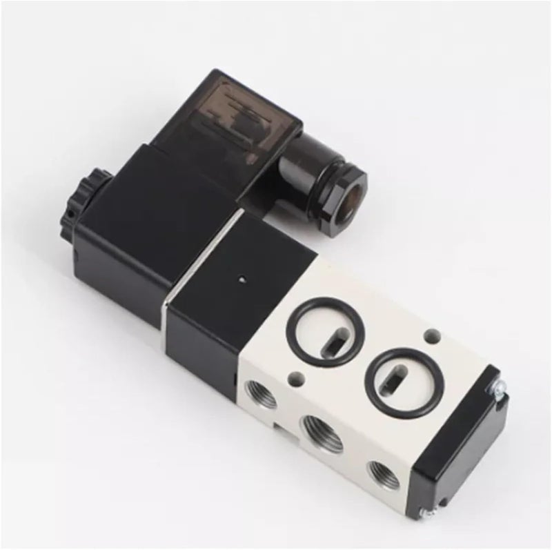 5 Way 2 Position Electir Solenoid Valve 4M210-08 4M310-10 1/4" 3/8" 1/2" DC12V 24V AC110V 220V Pneumatic Parts Air Control Valve(4M310-10,DC24V) - Image 3