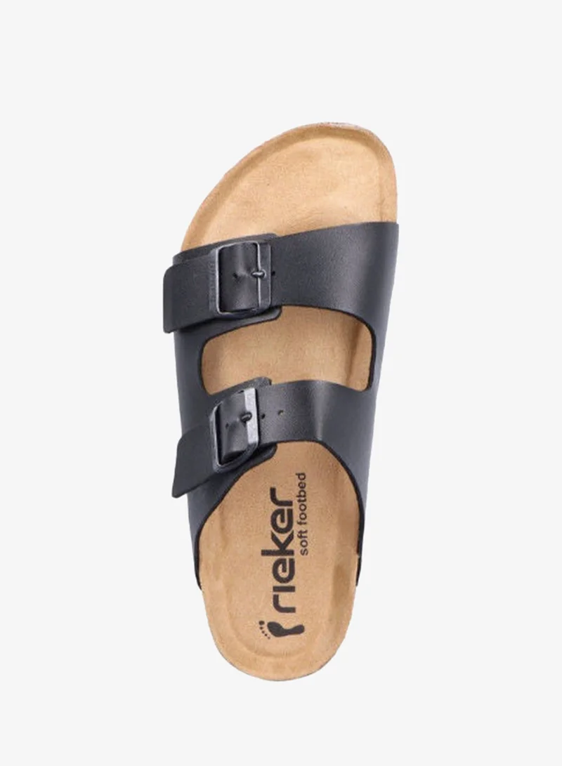 Rieker Black Rieker Mens Casual Sandals 22190-01 Fulton Black 116-1093 for Men | Best Price UAE