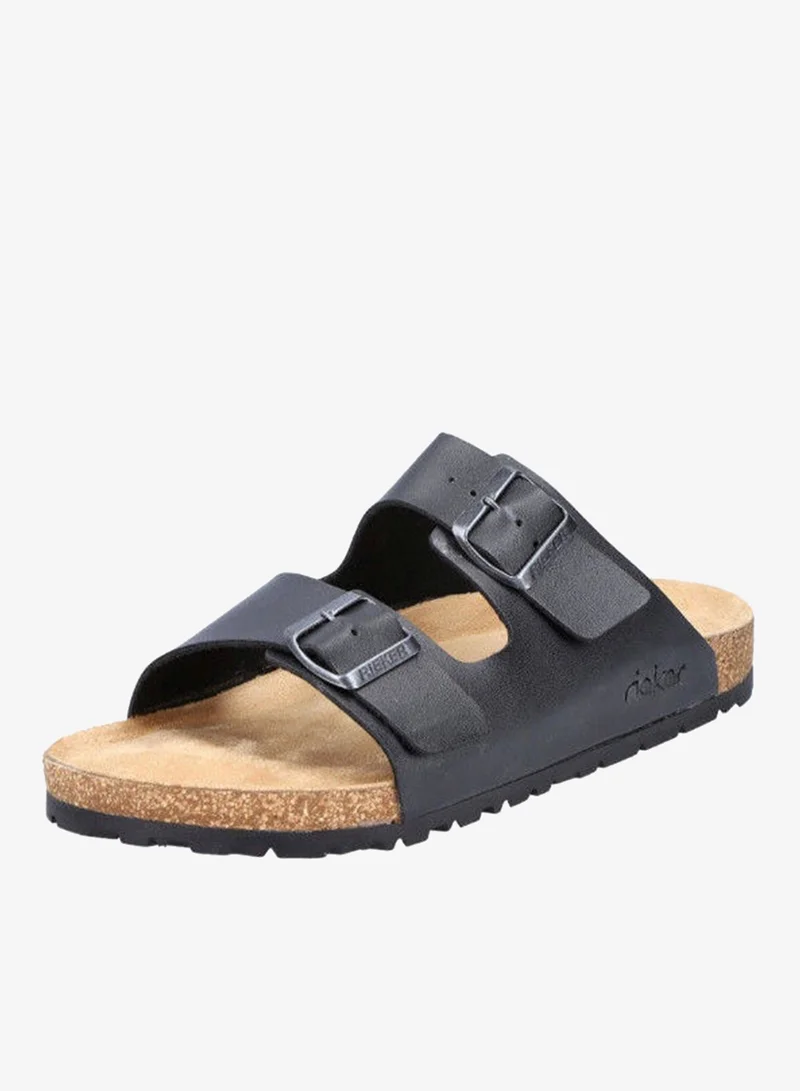 rieker Rieker Mens Casual Sandals 22190-01 Fulton Black 116-1093