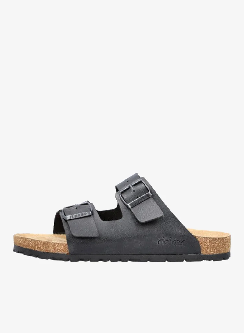 Rieker Mens Casual Sandals 22190-01 Fulton Black 116-1093