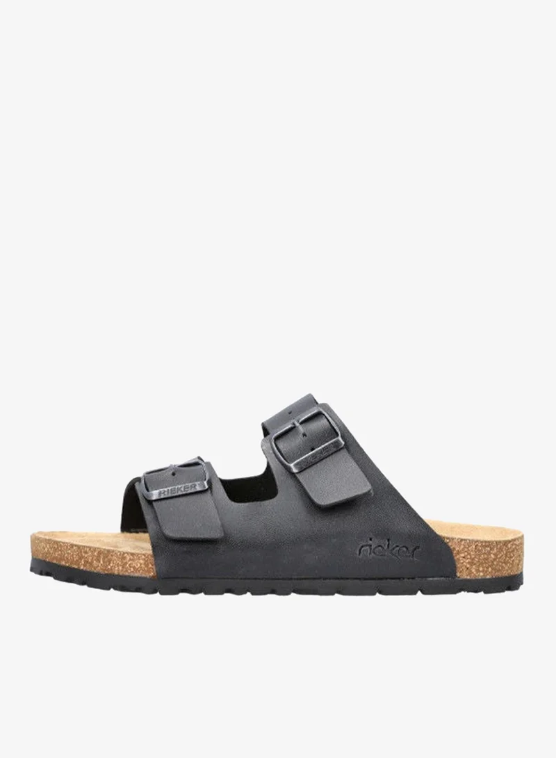 Rieker Black Rieker Mens Casual Sandals 22190-01 Fulton Black 116-1093 for Men | Best Price UAE