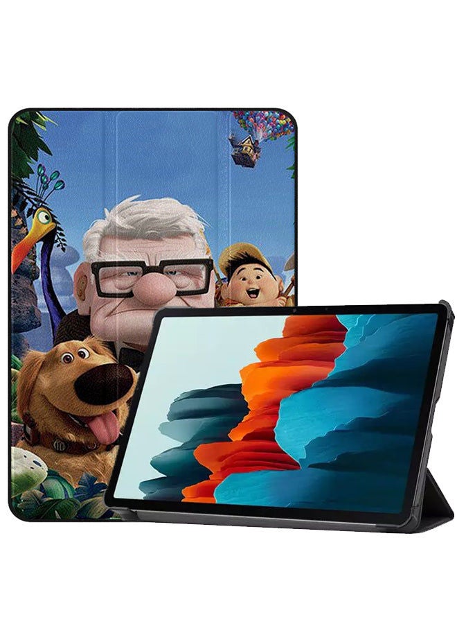 Covernex Protective Flip Cover For Samsung Galaxy Tab S8 Up Characters  - Image 2
