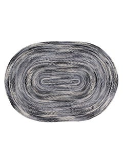Better Trends Better Trends Ombre Braided Area Rug, 20" x 30" Oval, Reversible and Durable, 100% Soft Cotton Chenille, Ideal for Kitchen, Living Room, Ergonomic Comfort Standing Braided Mat - Brown  - Image 4