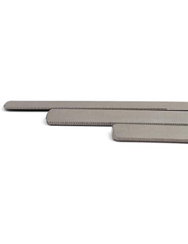 Holmer Bass Guitar Nut Files Double Edge Nut Slotting Files Set Fret Crowning Files Luthier Tools for P Bass Jazz Bass Guitar Set of 3Pcs. - Image 4