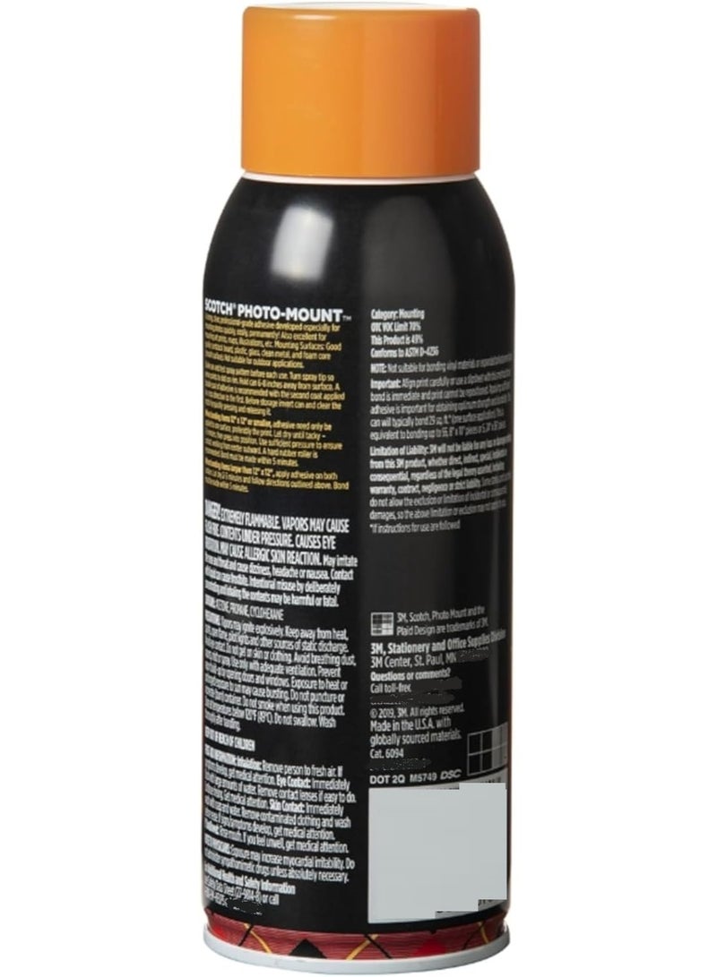 Scotch  Photo Mount Adhesive Safe For Color Photos Illustrations And Pictures 292 G - Image 4