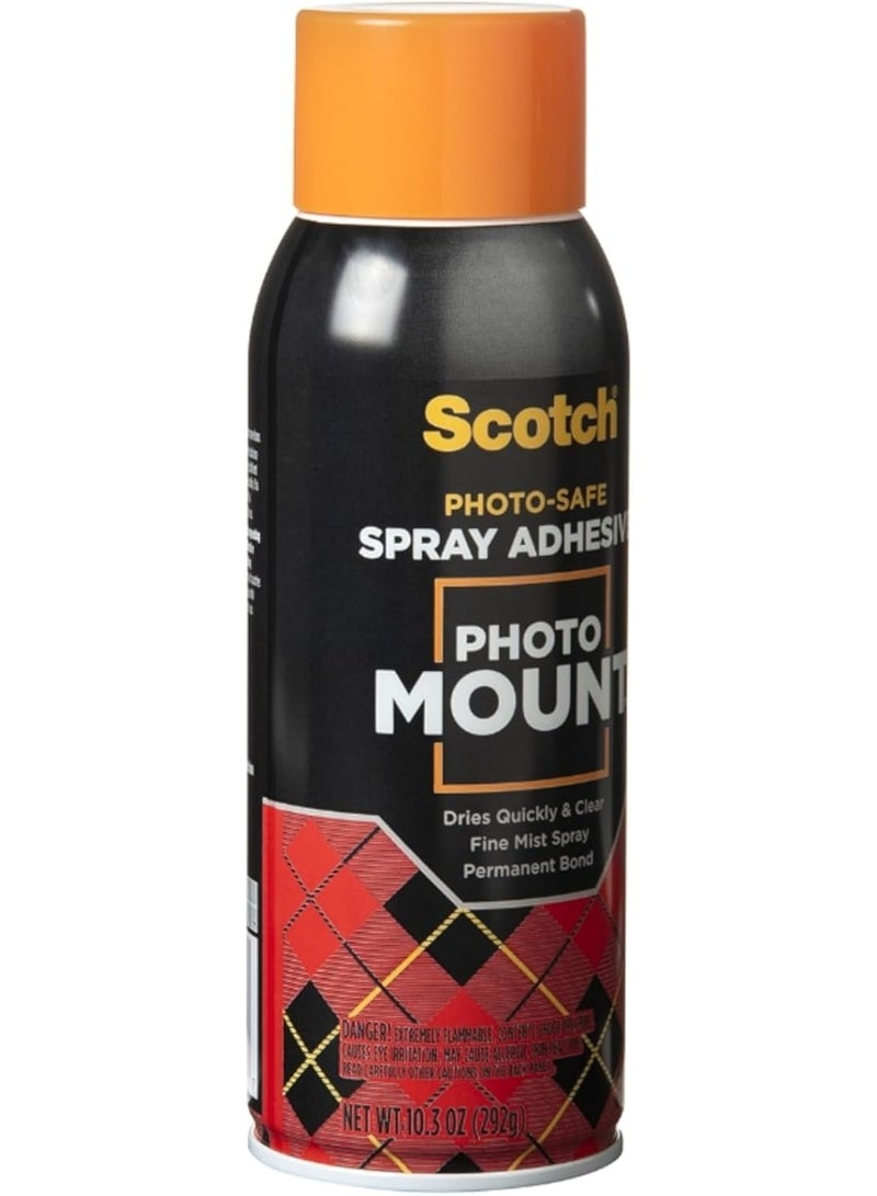 Scotch  Photo Mount Adhesive Safe For Color Photos Illustrations And Pictures 292 G - Image 3