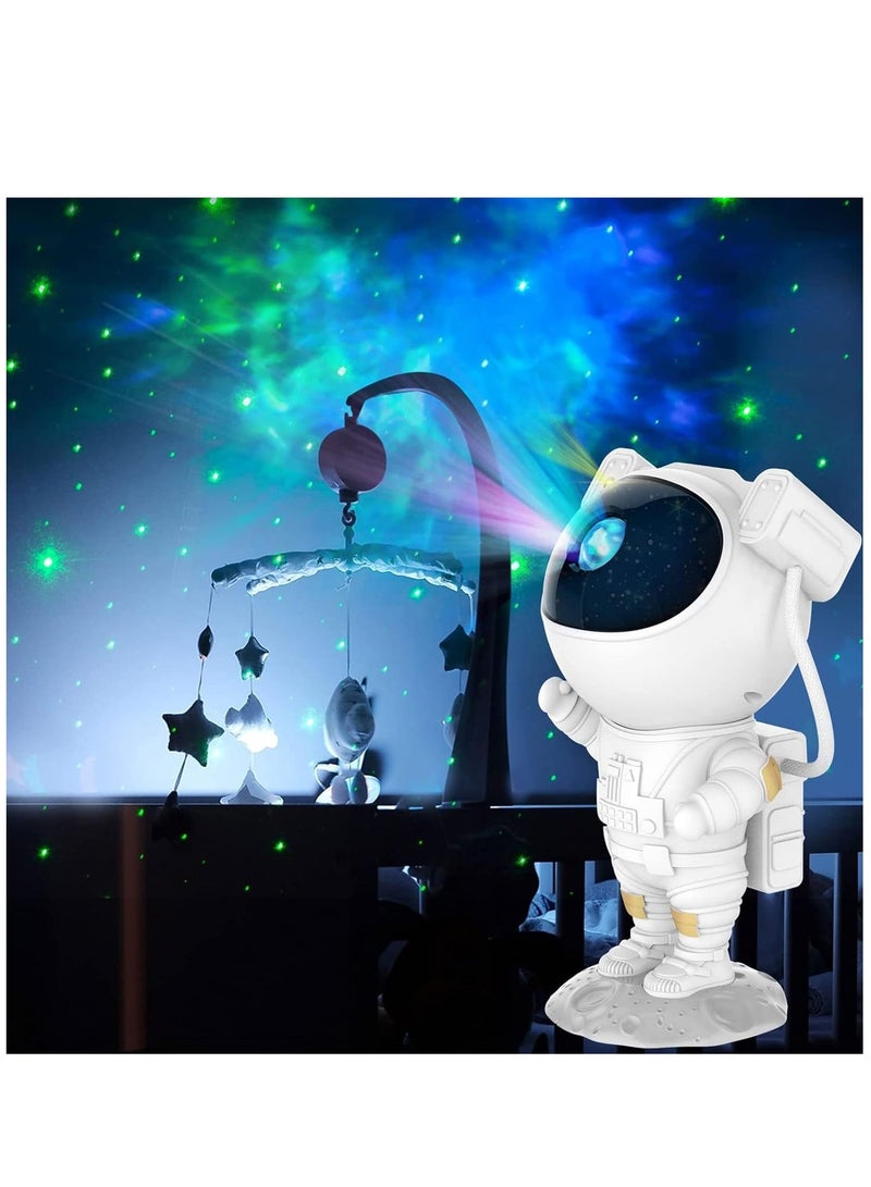 ELTRAZONE Astronaut Star Projector Night Lights, Kids Room Decor Aesthetic,Astronaut Nebula Galaxy Projector Night Light,Remote Control Timing and 360°Rotation Magnetic Head,Lights for Bedroom,Gaming Room Decor - Image 3