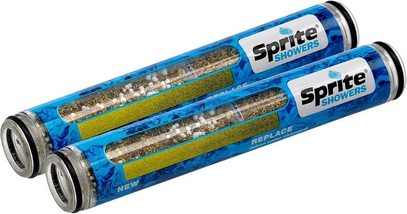 Sprite HHC-2 Hand Held Replacement Shower Filter Cartridge, 2-Pack, Blue - Image 1