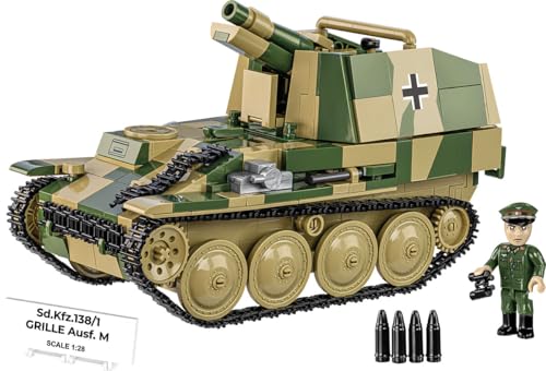 COBI Historical Collection WWII STURMPANZER 38t Grille Ausf M Building Set 720 Pieces - Image 1