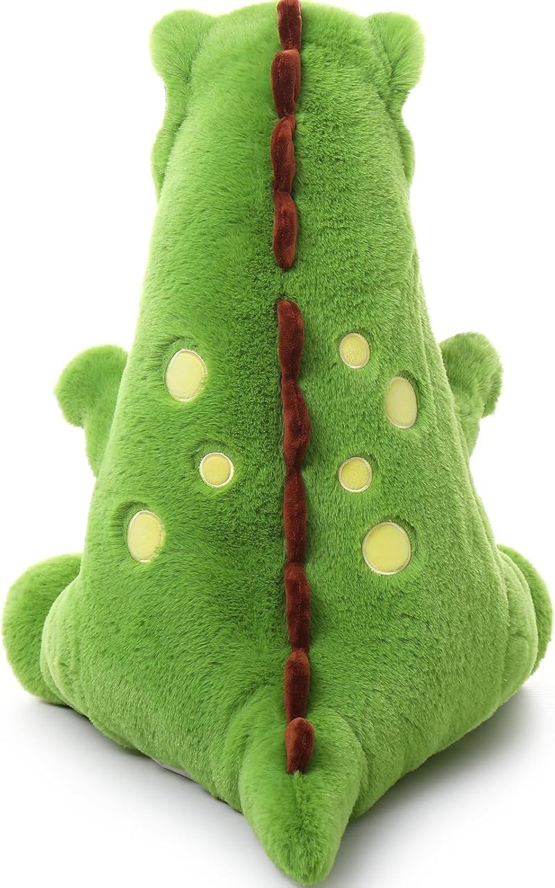 MorisMos Big Dinosaur Teddy Stuffed Animal, 50cm Cuddly Fluffy T-Rex Mommy with Babies Inside, Large Green Tyrannosaurus Rex Soft Toys Kawaii Dino Present for Kids Birthday Christmas Deco - Image 5