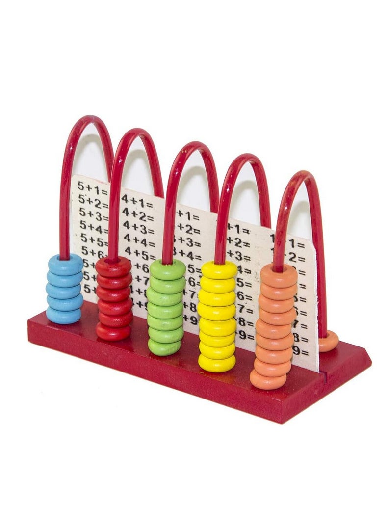 Generic - Wooden Number Set for Addition and Subtraction – A fun and easy way to develop your child's math skills! Provides an engaging learning experience and enhances their arithmetic abilities in an innovative way. - Image 1