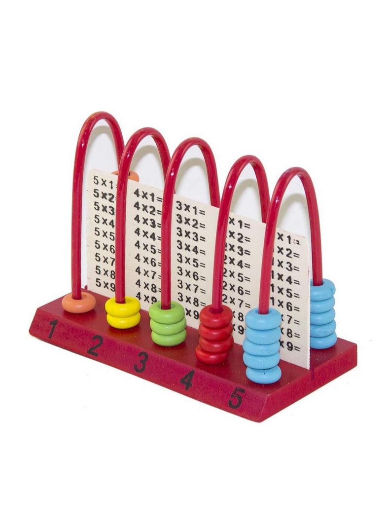 Generic - Wooden Number Set for Addition and Subtraction – A fun and easy way to develop your child's math skills! Provides an engaging learning experience and enhances their arithmetic abilities in an innovative way. - Image 1
