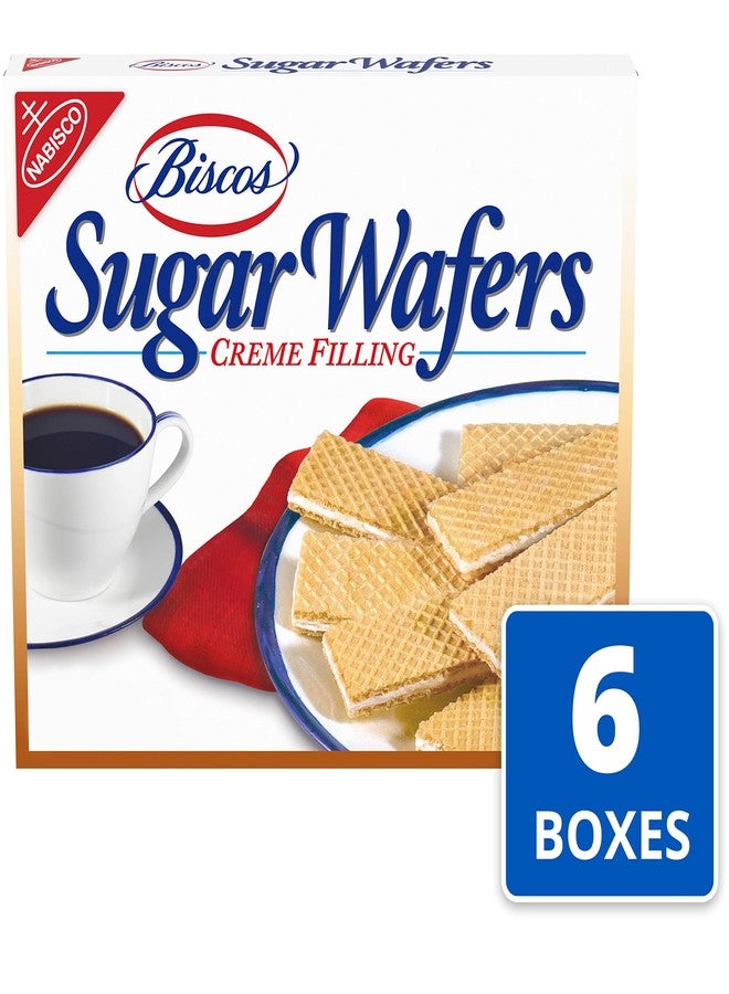 Nabisco Biscos Creme Filled Sugar Wafers, 6 - 8.5 oz Boxes - Image 2