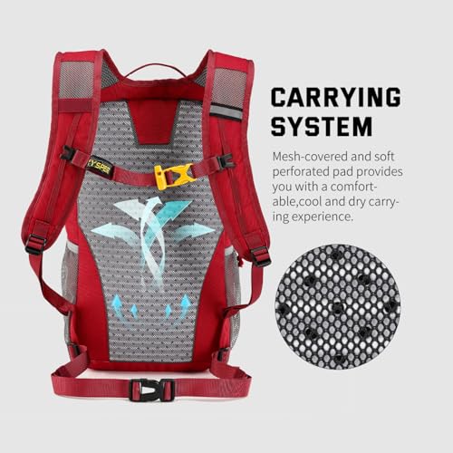 SKYSPER Small Hiking Backpack, 20L Lightweight Travel Backpacks Hiking Daypack for Women Men - Image 2