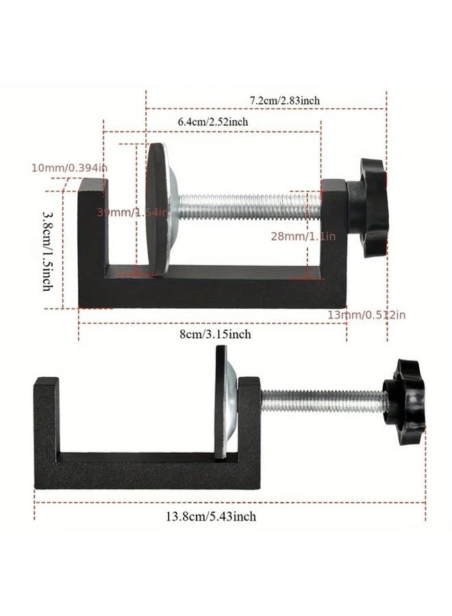 1pc Portable G Type C Clamp Iron Clip Woodworking Fixture Tool - Image 3