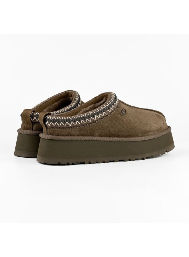 UGG Tazz Platform Suede Slippers - Image 3