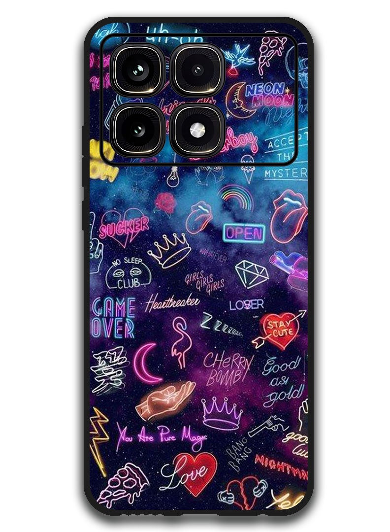 Theodor Protective Case Anti Scratch Shock Proof Bumper Cover For Xiaomi Redmi K70 Ultra Lights Doodle - Image 1