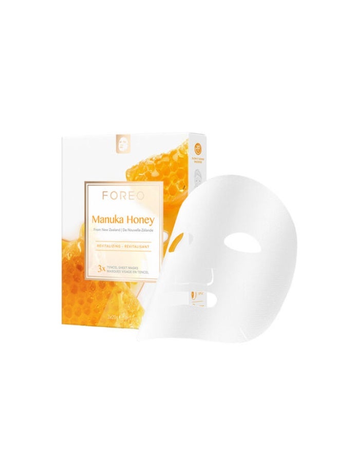 Foreo Farm To Face Sheet Mask - Manuka Honey 3*20g - Image 4