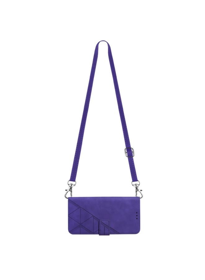 اس-توب جراب هاتف Honor X6a Crossbody من الجلد المنقوش ثلاثي الأبعاد - Image 2