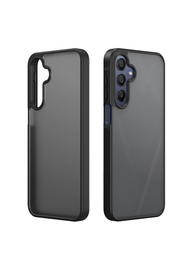 DUX DUCIS Yind Series Cover for the Samsung Galaxy A17 5G mobile phone a slim, TPU Hybrid PC  cover made of TPU, polycarbonate silicone - Black - Image 2