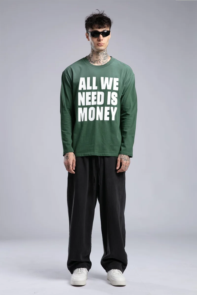 Catch Printed Slim Pistol Sweatshirt