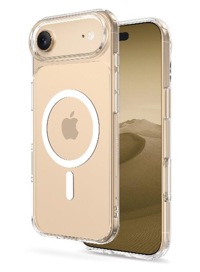 ارمور برو كفر شفاف، iPhone 17 Air، متوافق مع MagSafe، أبيض - Image 1