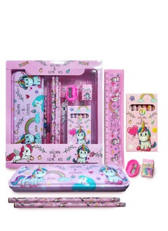 Stationery Set for Kids Ideal for Gifts and Birthday Return Gifts for Kids -Stationary Kit Set for Girls/Boy Birthday Gift (Multicolor)