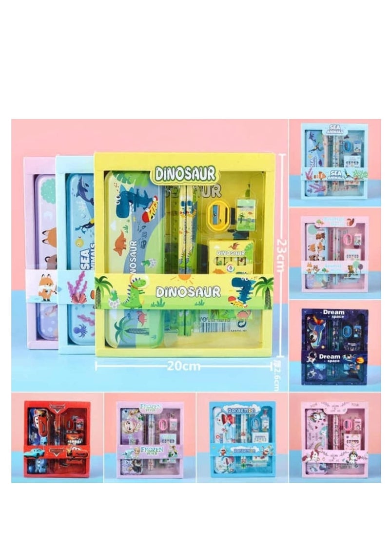 SYOSI - Stationery Set for Kids Ideal for Gifts and Birthday Return Gifts for Kids -Stationary Kit Set for Girls/Boy Birthday Gift (Multicolor) - Image 1