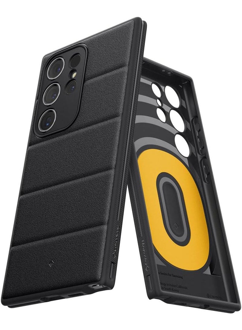 Caseology Athlex Samsung Galaxy S24 Ultra Case Cover (2024) Mil Grade - Active Black - Image 1