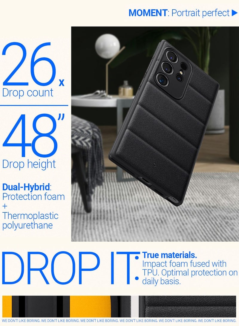 Caseology Athlex Samsung Galaxy S24 Ultra Case Cover (2024) Mil Grade - Active Black - Image 5