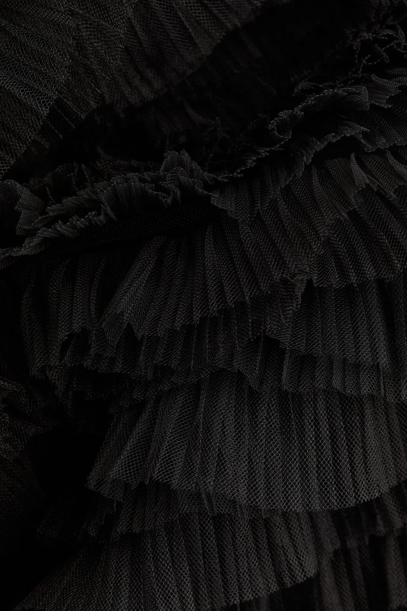 H&M Tulle-skirt bandeau dress