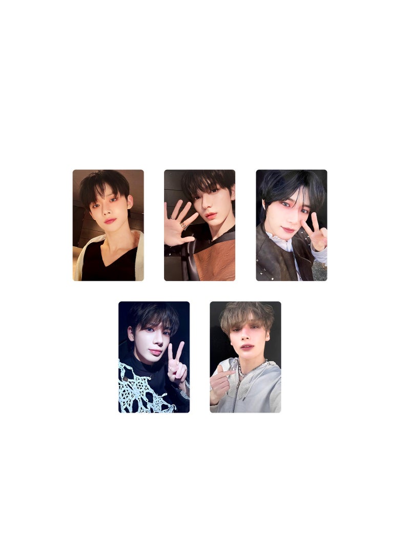 NIBEMINENT 5 Pcs Kpop TXT Minisode 3 TOMORROW Lomo Cards Card For Fans Collection Gifts - Image 2