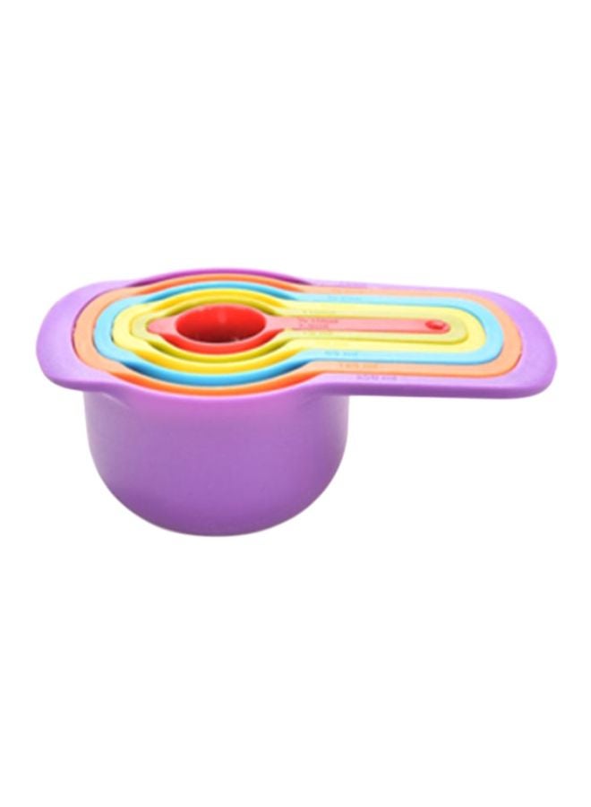 6-Piece Measuring Spoon Set Multicolour 52 x 52 x 58.5cm - Image 1